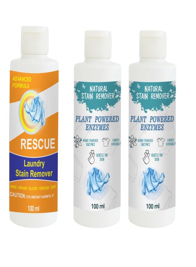 TOOVUS Stain Remover Combo Pack of Orange, Shirt and Shirt Stain Remover | Multi-Surface Cleaning Solution for Clothes, Fabrics, Upholstery (100 g Each) - Image 1